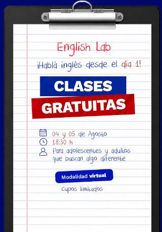 English Lab — Clases de inglés gratuitas · Wizard by Pearson